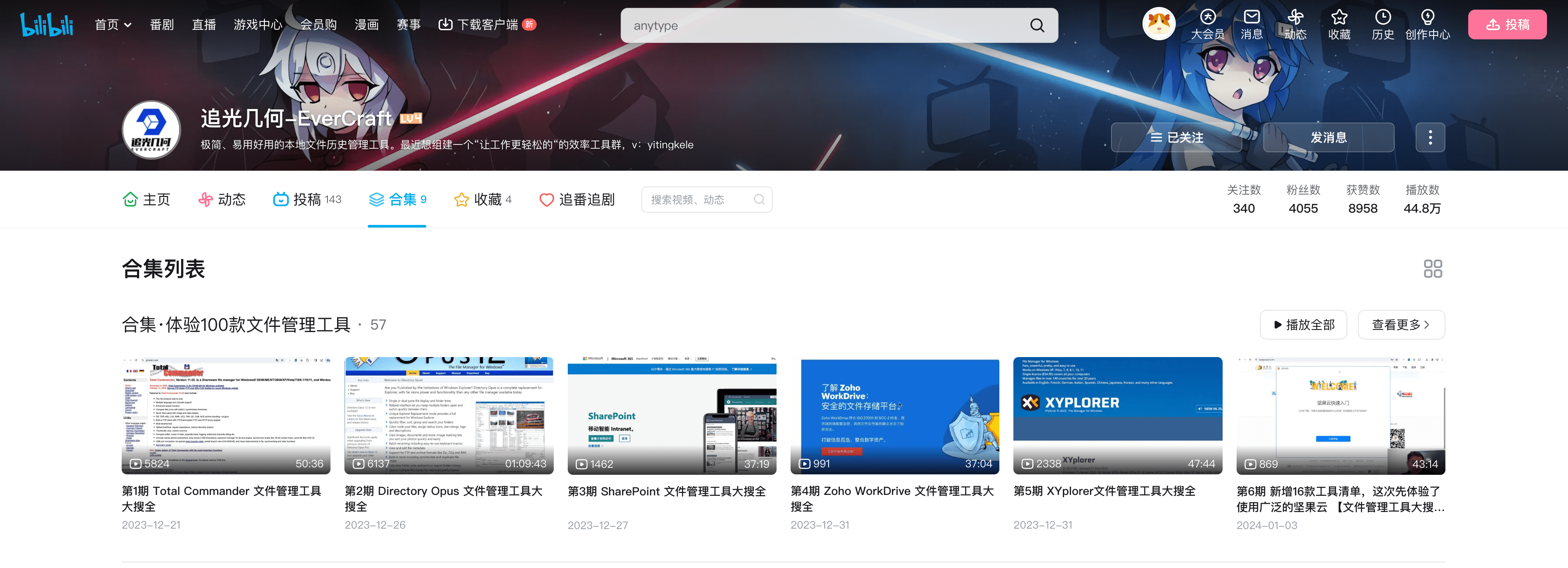 evercraft-file-management-tool-software-bilibili
